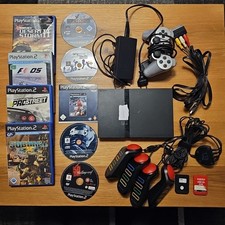 Konsole Sony PlayStation 2 Slim SCPH-77004 Slim Konsole Zubehörpaket mit Spiele
