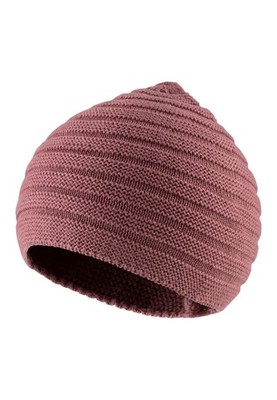 Baby Beanie Strickmütze Sterntaler Beerenrosa Gr. 39 Baumwolle Bio