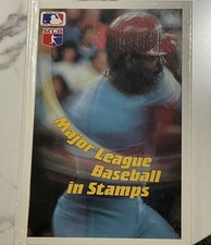 Lot of 7 sheets (63 stamps) +Book Grenada 1988 Major League Baseball in Stamps