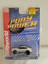 Auto World 2015 Ford Mustang GT HO Scale Slot Car SC410
