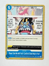 One Piece TCG Please Take Me with You!! I Can Be of Great Help to You!! OP14-059