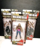 McFarlane Toys The Walking Dead Michonne Pet 1 Pet 2 Lot Series 3 2013 NIP