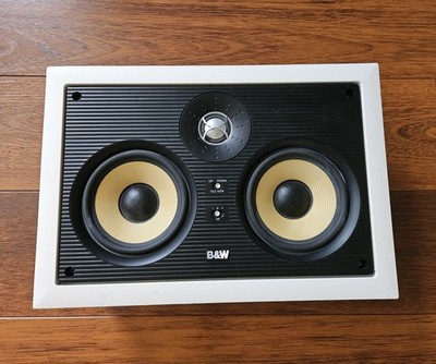 B&W CWM Cinema In-Wall Center Channel Speaker (10''x14'') 150 Watts RMS