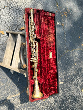 Vintage Pierre Lamarre Paris Metal Clarinet 7354 Hoover s Springfield MO Case A