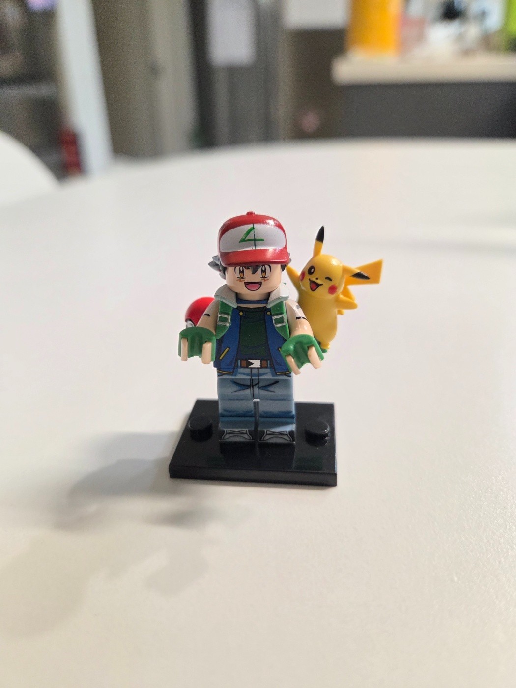 Lego Pokemon Ash Ketchum And Pikachu(korea limited)