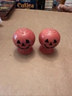 Fiestaware Fiesta Halloween Happy Pumpkin Salt And Pepper Shakers