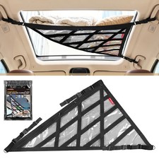 Upgrade Car Ceiling Cargo Net Storage Organizer Suv Truck Universal 32.6 X 22.4