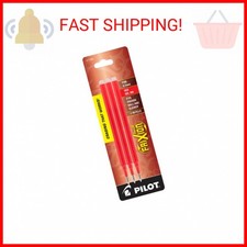 Pilot, FriXion Ball Gel Ink Refills for Erasable Pens, Fine Point 0.7 mm, Pack o