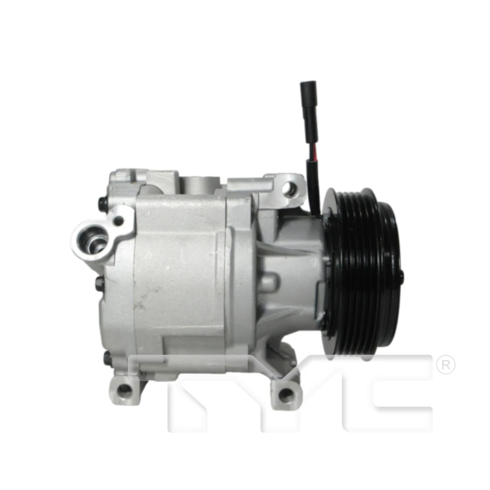 Compresor de aire acondicionado para Fiat 500 12-19 1.4L 68225320AB Foto 4 de 4