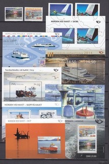 EUROPE CEPT SCANDINAVIA 2014 Complete MNH/ (MNH)