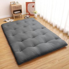Twin Size Japanese Floor Mattress Portable Roll Up Tatami Sleeping Pad