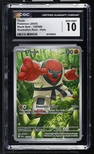 2025 Pokemon Throh 128/086 Illustration Rare Holo Black Bolt CGC 10 Gem Mint on eBay