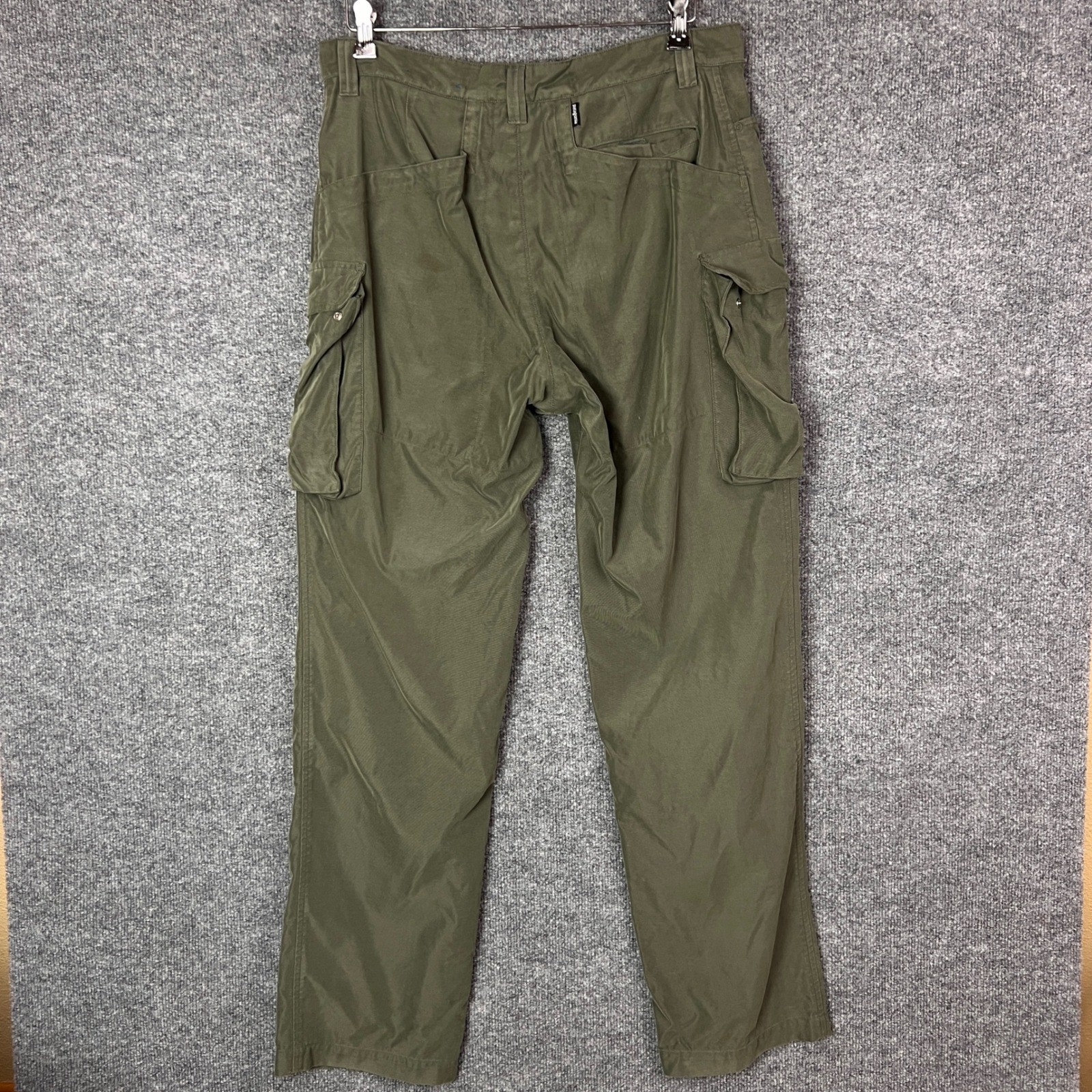 Patagonia Mens Cargo Pants Green Straight Leg Outdoor Hiking 34 thumbnail 2