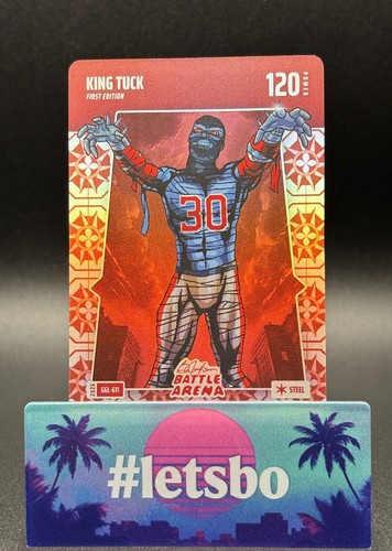 Bo Jackson Battle Arena KING TUCK `K. Tucker` Great GMA Linoleum Steel #GGL-603