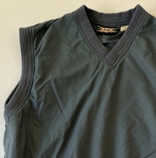 Reebok Men's Vintage 90s Y2K Golf Vest Varsity Preppy Grandpacore Green Sz Large