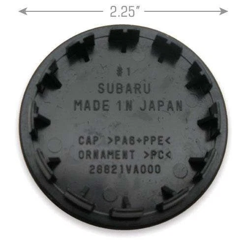 Subaru Products : 2012-2023, 2.25-inch OEM Center Cap, #28821VA000 Foto 4 de 4