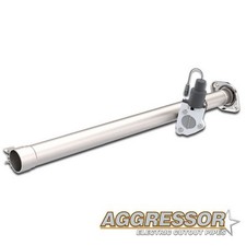 Qtp 15-18 Ford F-150 Ccec Standard Bed 2.5in 304ss Aggressor Cutout Mid Pipe