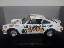 1/18 PORSCHE 911 CARRERA RS 2.7L #103 TOUR DE FRANCE 1973 LE GRAND BAZAR HB