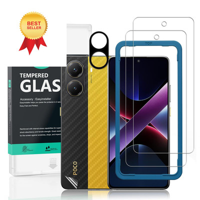 Ibywind Screen Protector For Xiaomi Poco X7 Pro 6.67 inch, Transparent 