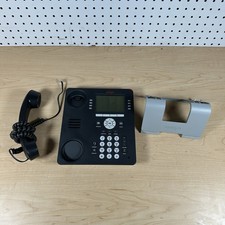 Avaya 9508 IP Digital Telephone 8-Line Desk Phone w/ Stand, Handphone