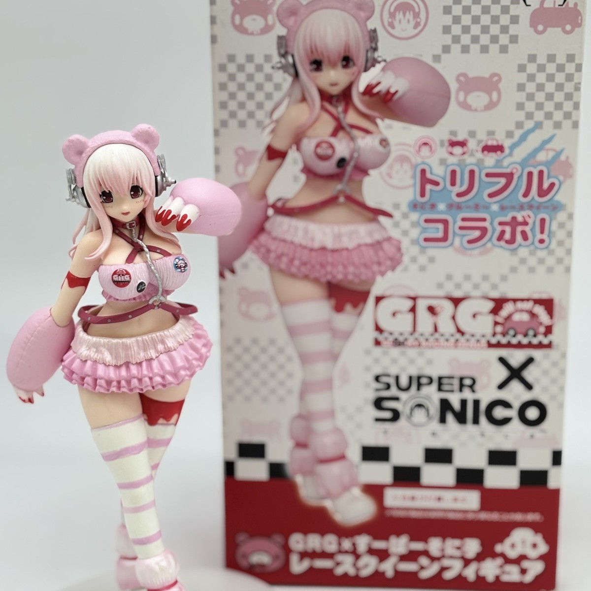 新品　未開封　チャックスGP　GRG すーぱーそに子　レースクイーンフィギュア グルーミー チャックスGP GRG×すーぱーそに子 レースクイーン