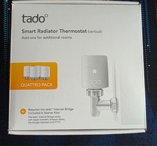 Tado Smart Radiator Thermostat TRV - Quattro Pack (4xTRV)