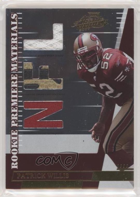 Patrick Willis Playoff Absolute Memorabilia #258 Base