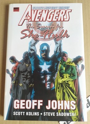 Avengers: Search for She-Hulk HC - Geoff Johns - Marvel Premiere Edition, NM