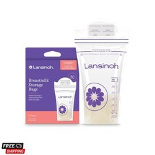 Breastmilk Storage Bags, 50 Count, Baby Essentials, Fast Freeze  Thaw Breast...