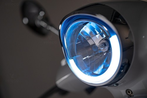 VELECO Cristal Scooter Eléctrico de 3 Ruedas Mayores Minusvalido 1000W BLANCO - Imagen 6 de 9