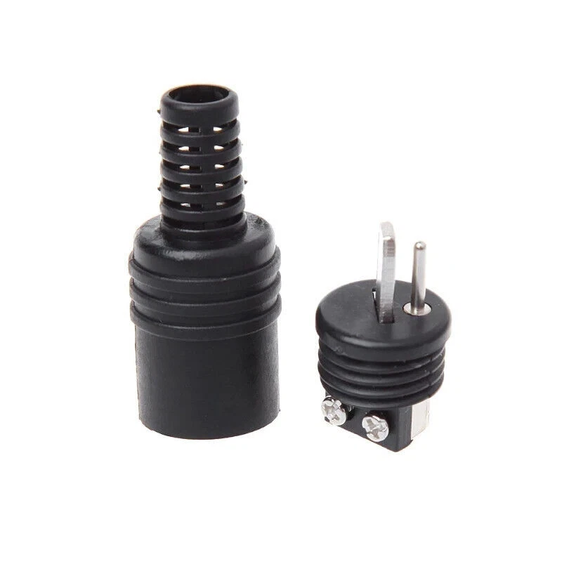 lot de 2 prises connecteur DIN pour enceinte haut parleur bornier a vis HP MALE - Photo 3/4