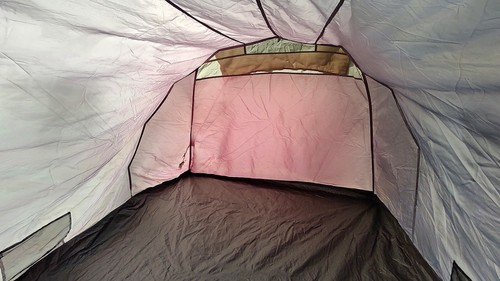 Tienda Coleman Coastline 3 Plus Gris Túnel Camping Senderismo - Imagen 10 de 15