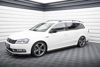 Maxton Design Seitenschweller Ansatz (Paar) Passend FüR Vw Passat B7 Schwarz Hoc