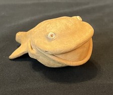 Vintage Whale Whistle Ceramic Figurine