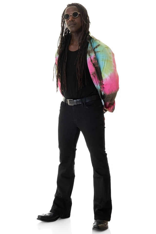 Comycom Herren Bootcut Jeans STAR CUT BLACK - Bild 3 von 4