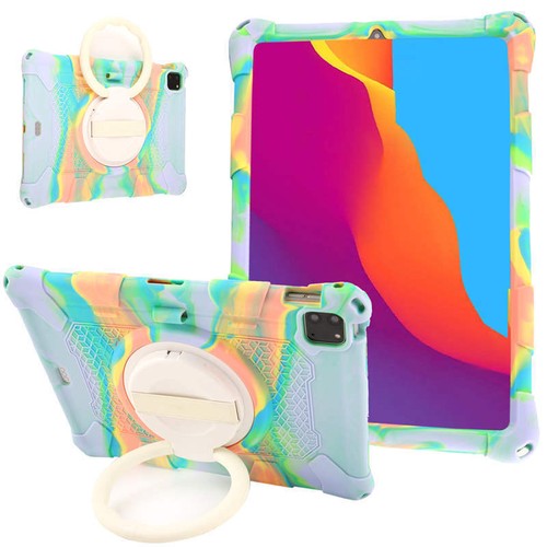 For iPad Air 10.9" 2022 Pro 11" Shockproof Silicone Case Kids Strap Stand Cover - Picture 23 of 64
