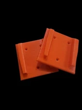 **2 Pack** ORANGE Ridgid 18V Battery Slot Tool Holder Mount