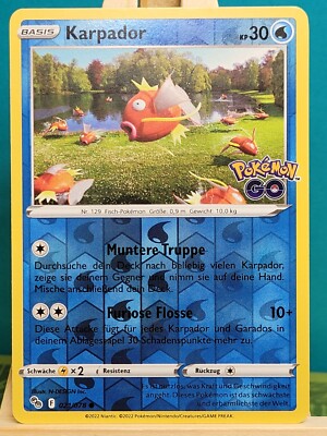 POKEMON - Pokemon Go - Karpador - 021/078 REVERSE HOLO - deutsch