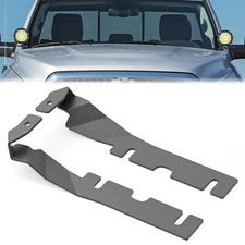Hood Hinges Mount Ditch LED Pod Ditch Light Bracket For Dodge Ram 2009-2018