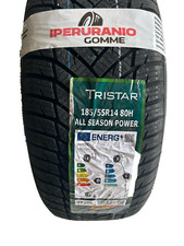Pneumatici Nuovi 185/55 R14 80H TRISTAR 4 Stagioni M+S 1855514
