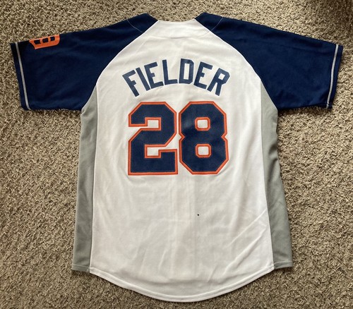 Detroit Tigers Prince Fielder #28 Baseball Jersey Adult Men's M - Picture 2 of 6