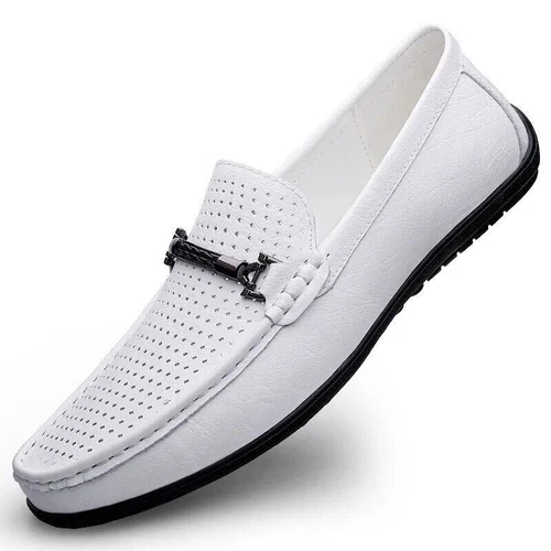 Mens Business Men Slip-on Shoes All-Match Shoes Loafers Handmade Driving Flats - Picture 32 of 32