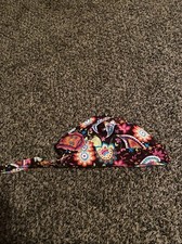 Pixie Tieback Scrub Cap Floral One Size Fits All Doctors Nurses Hospital