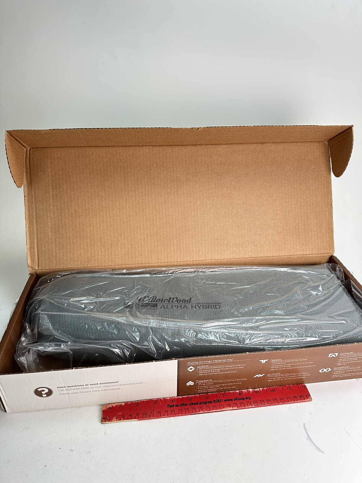 New Ohio Willow Wood Alpha Hybrid AK Symmetrical XL Extra large