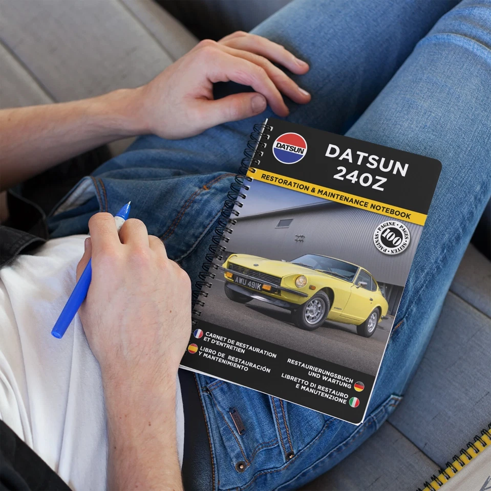 DATSUN 240Z : Libretto Di Restauro E Manutenzione - CONSEGNA GRATUITA - Immagine 2 di 4