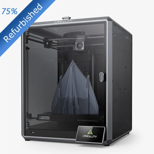 【75% Refurbished】Creality K1 Max 3D-Drucker, Großes Auto-Nivellierung 600 mm/s