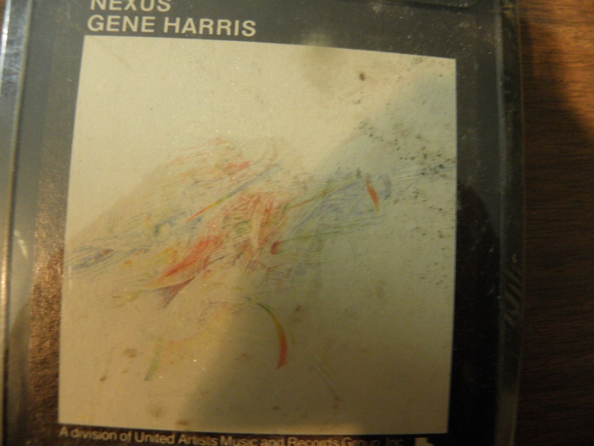 Gene Harris Nexus SEALED 1975 Blue Note 8-Track Tape JAZZ FUNK