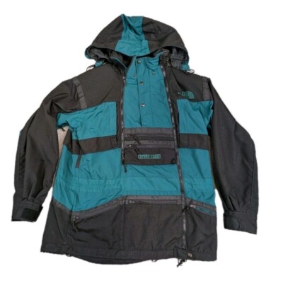 The North Face Steep Tech Jacket Mens 2XL Green Black Scot Schmidt Gore Tex