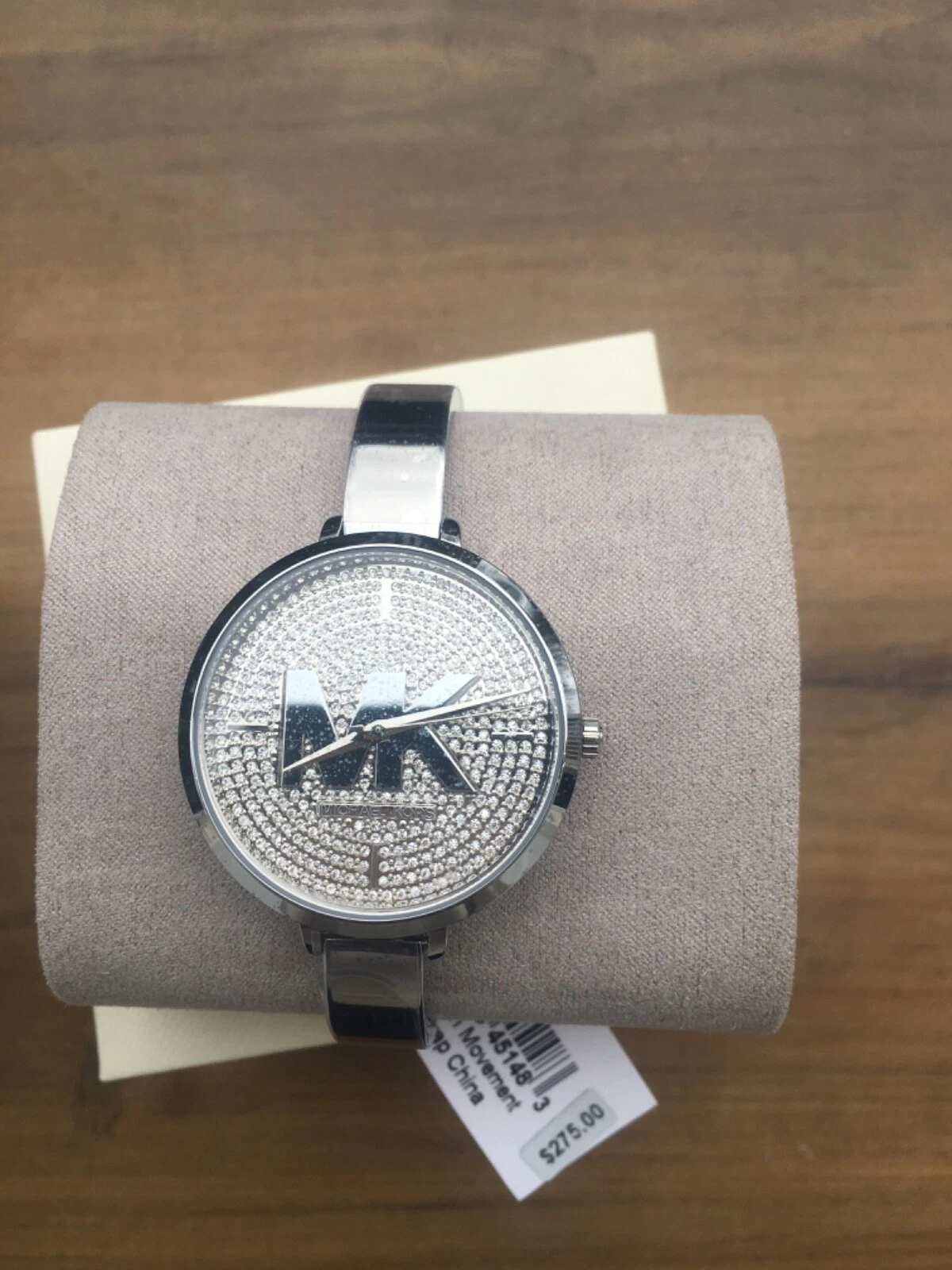 Orologio Michael Kors Donna Charley 38mm Quarzo Argento Nuovo