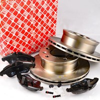 Febi Bremsscheiben 276Mm + BeläGe Wako Vorne FüR Mercedes Sprinter ATE System VW